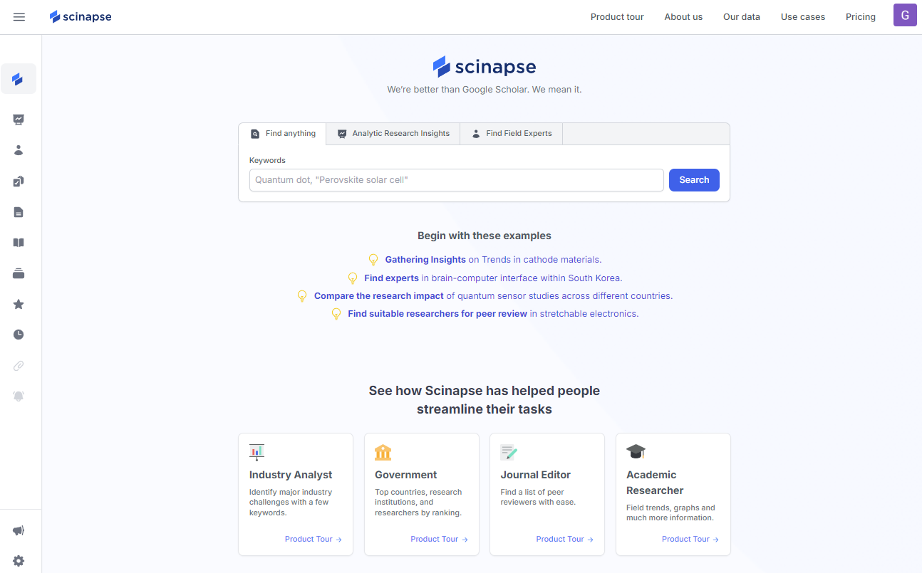 Scinapse Home