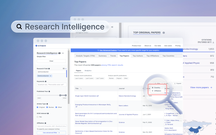 Quick and Deep Research Insights: Scinapse Research Intelligence Update Redefines Data Exploration