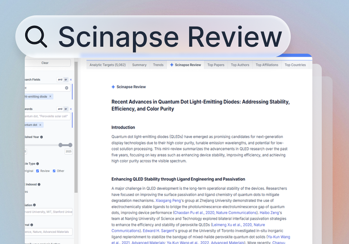 AI-powered Scinapse Review